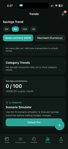 ZentroAI - Budget Tracker screenshot