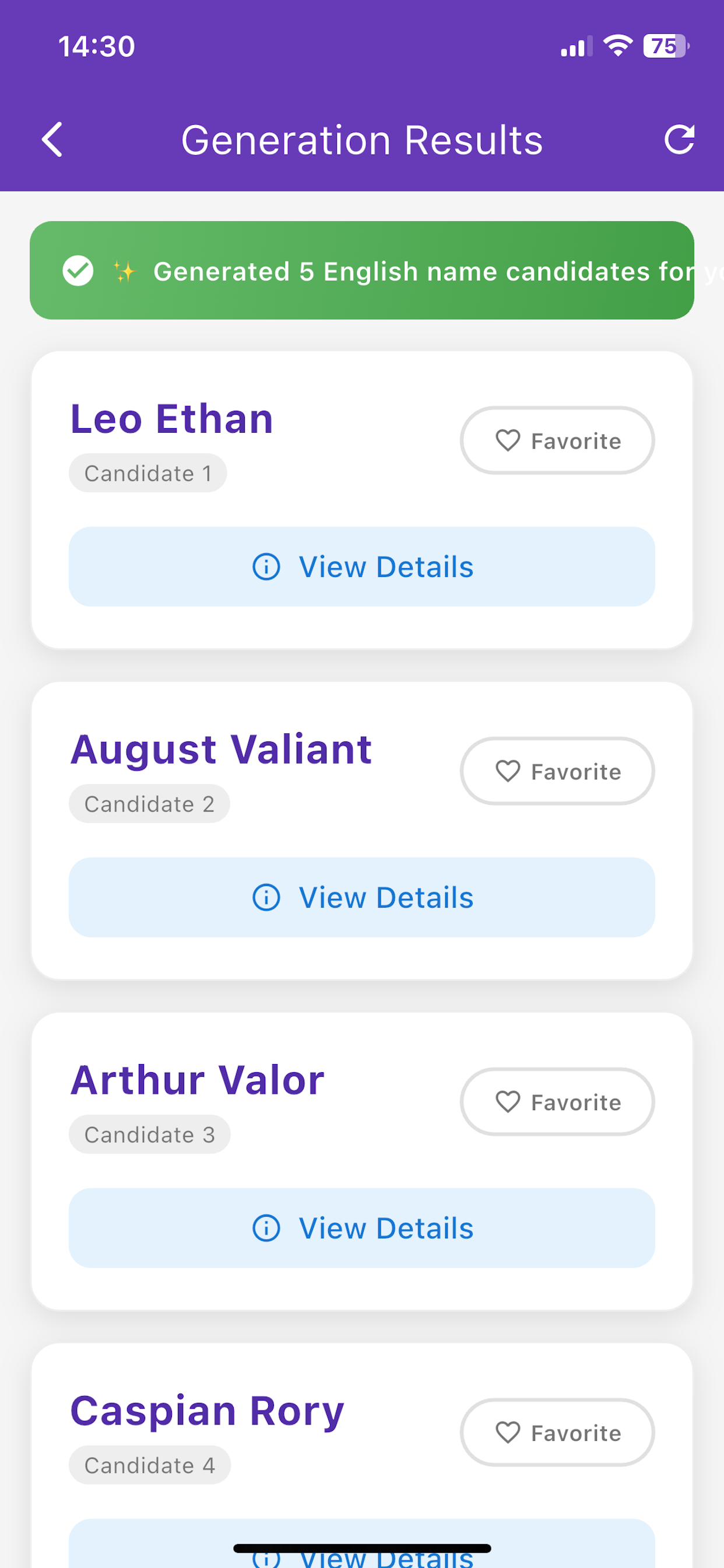 AIName - Smart Baby Naming screenshot 4