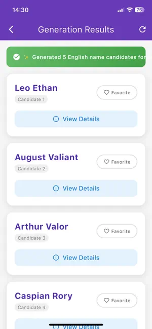 AIName - Smart Baby Naming screenshot 4