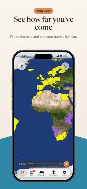 voyage - travel map & globe screenshot 3