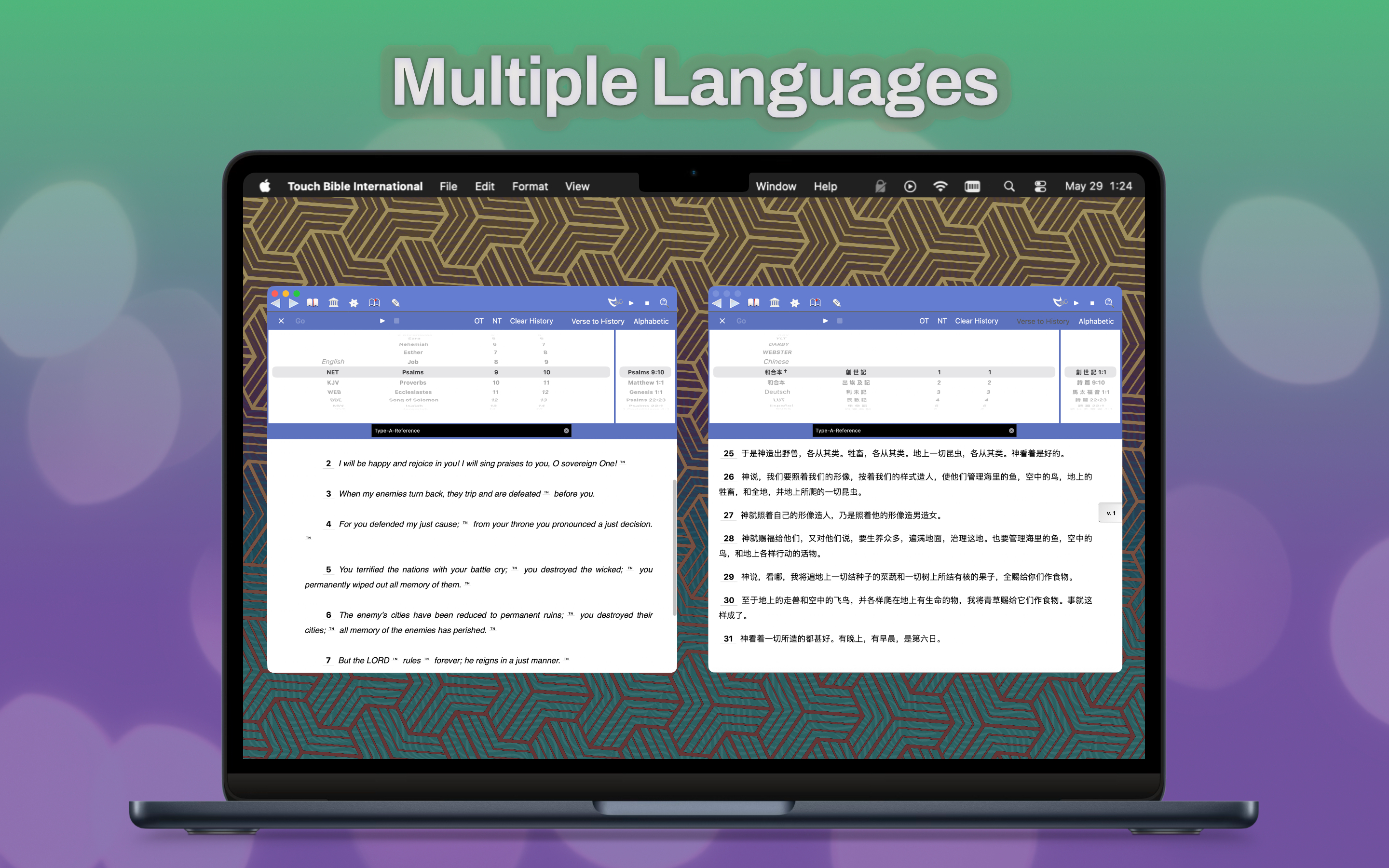 Touch Bible: Multilingual screenshot 7