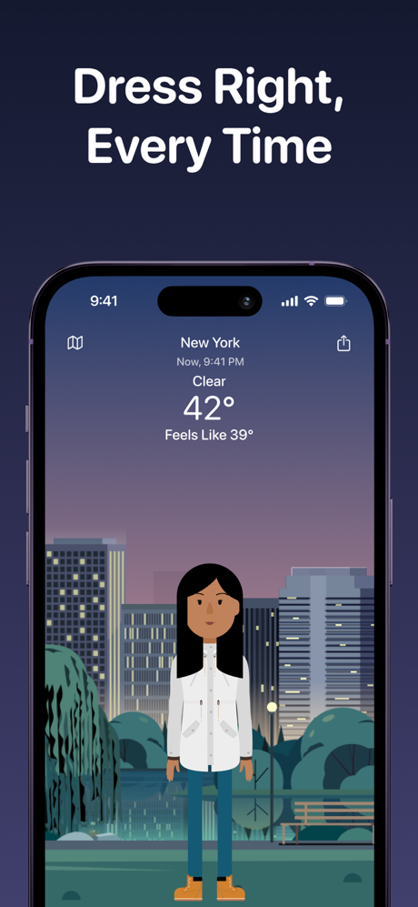 Weather Fit: Wearing Smart screenshot 1
