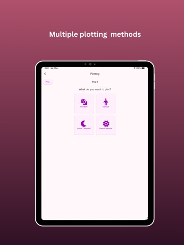 Plum Blossom Journal iPad screenshot