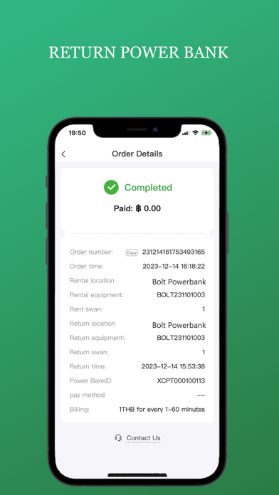 Bolt Powerbank Screenshot