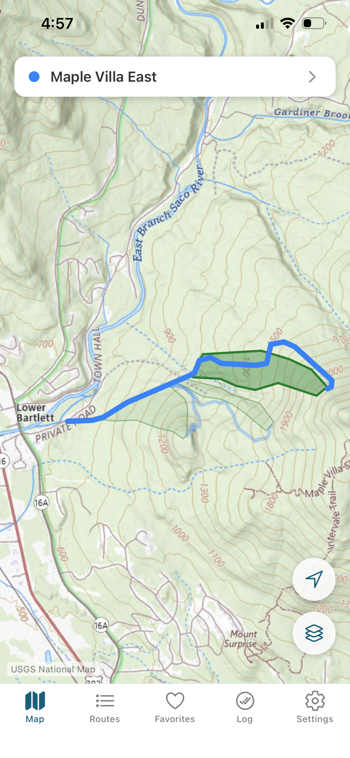 NH Ski Map screenshot 3