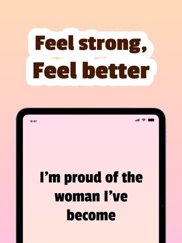 ICYMI · Daily Affirmations iPad screenshot