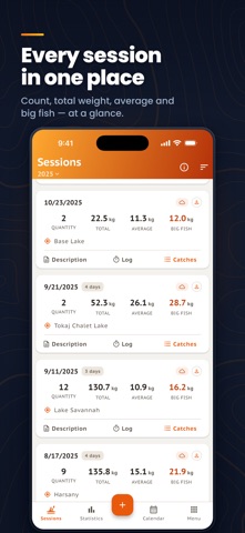 Catch Register Screenshot 1 of 9
