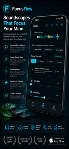 FocusFlow: Focus & ASMR screenshot