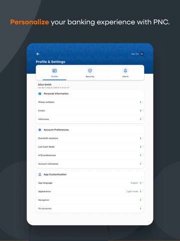 PNC Mobile Banking iPad screenshot 5