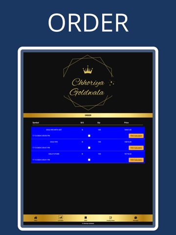 Chhoriya Goldwala iPad screenshot