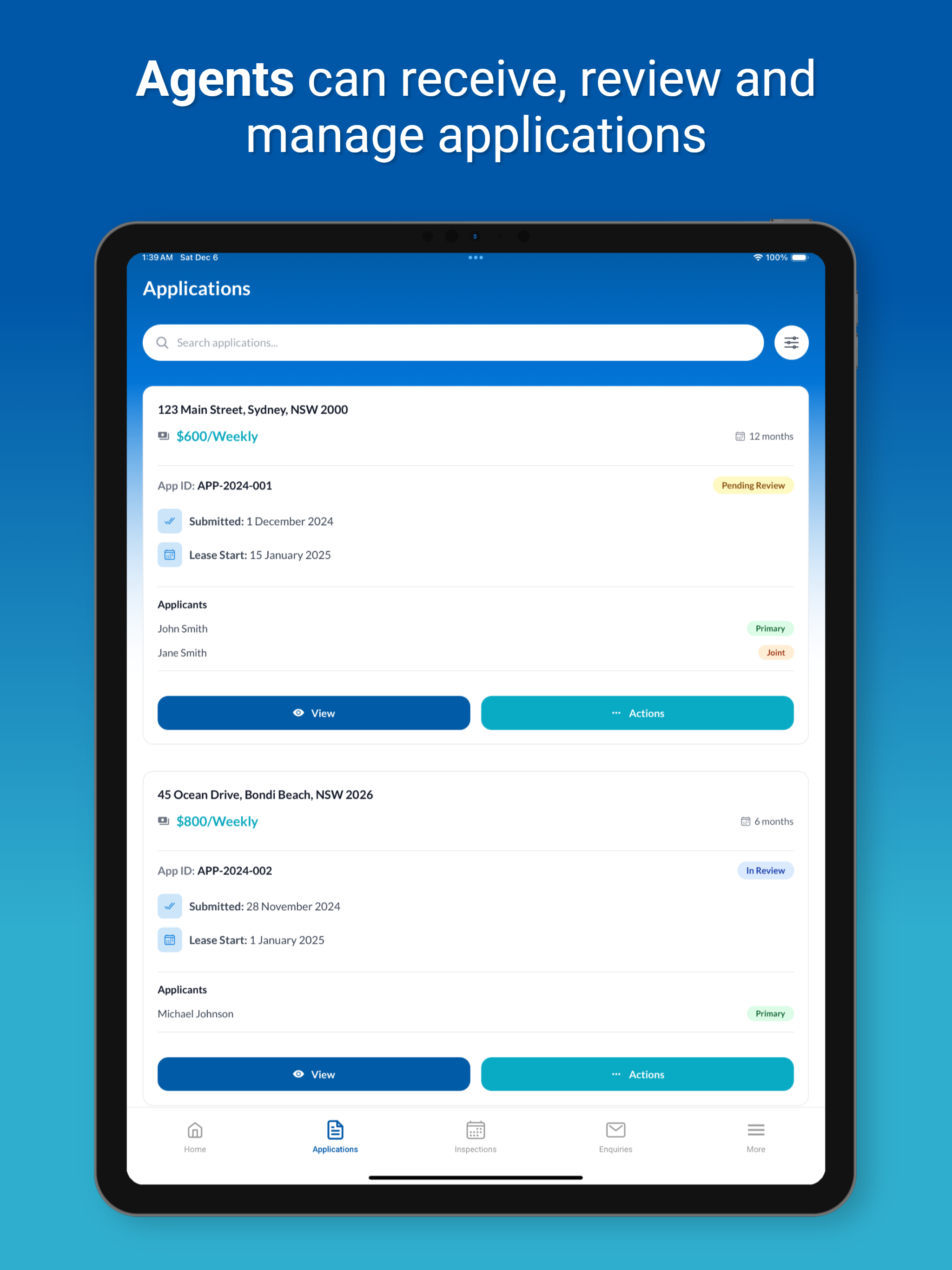 Tenancy Application screenshot 17