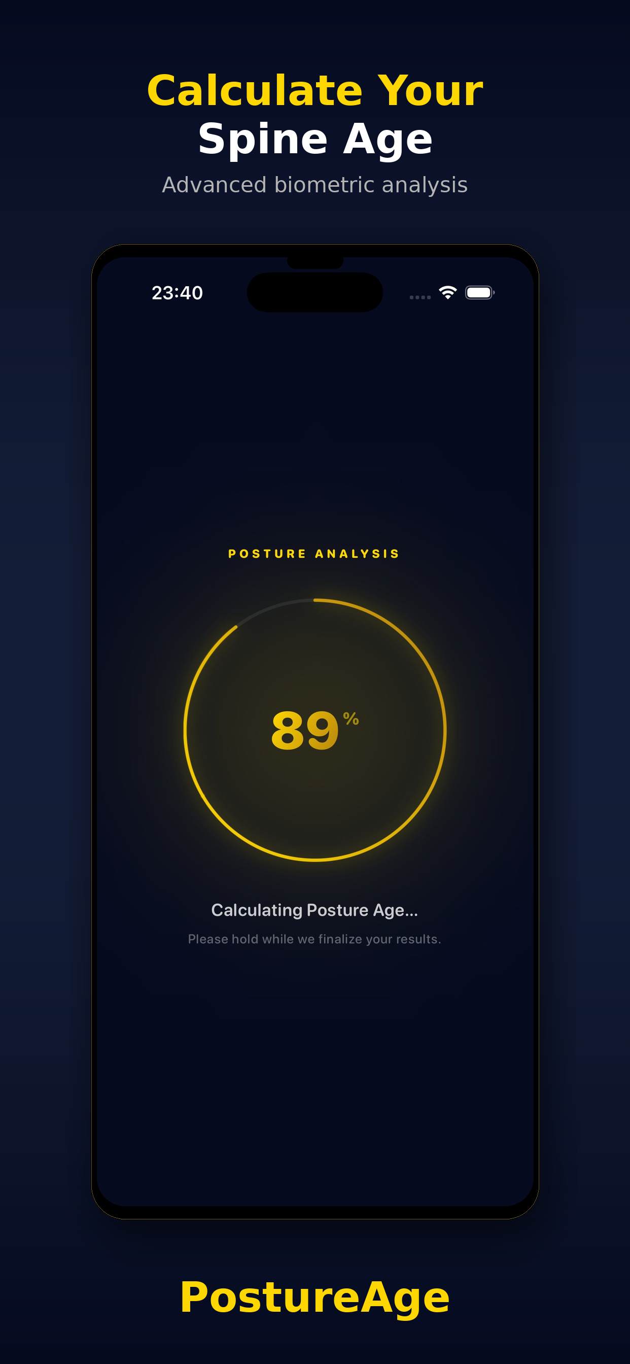 Posture Correction: PostureAge