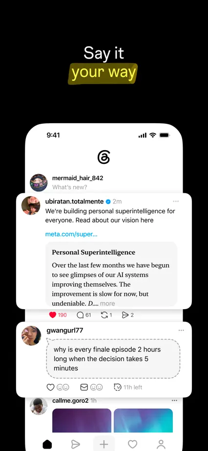 Threads, App Store screenshot 5