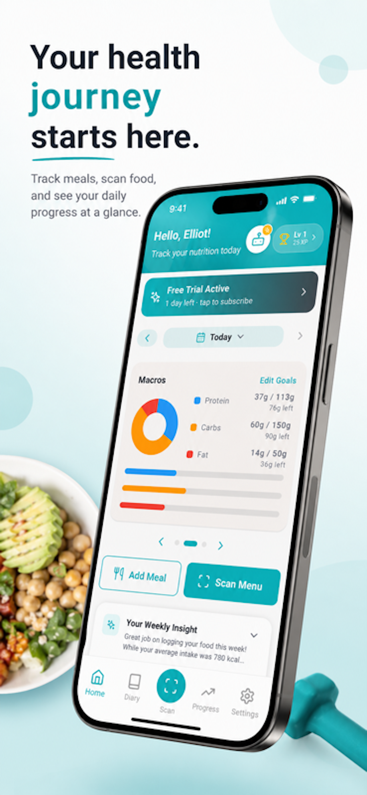 Meal Sensor - Calorie Counter screenshot 8