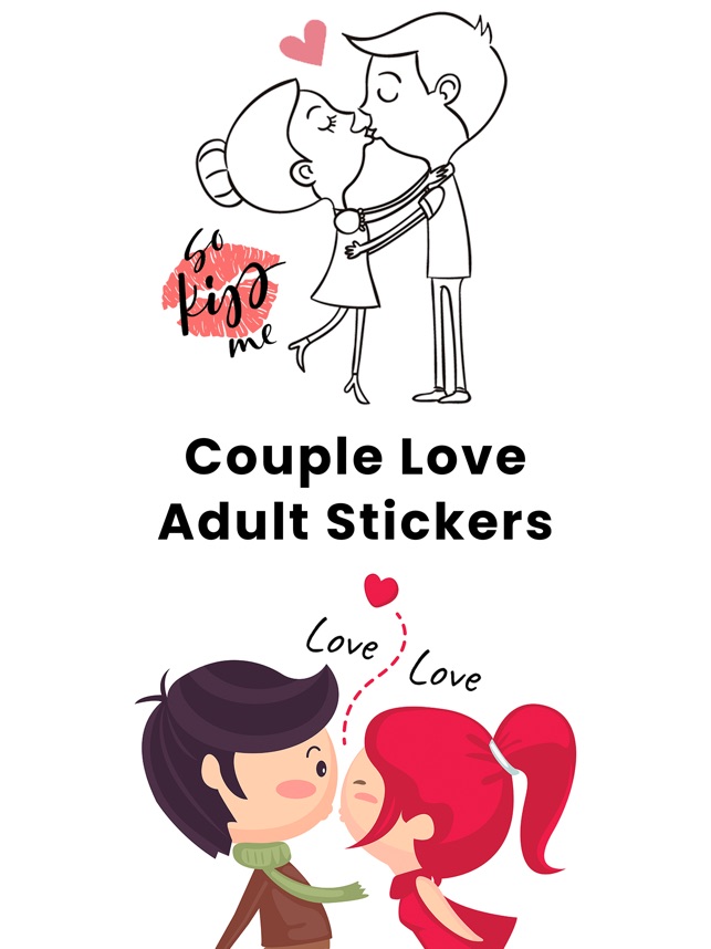 Couple Love Adult Stickers on the App Store