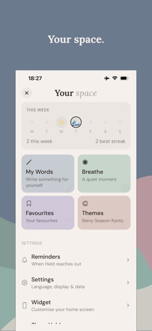 Held - Affirmations for You screenshot