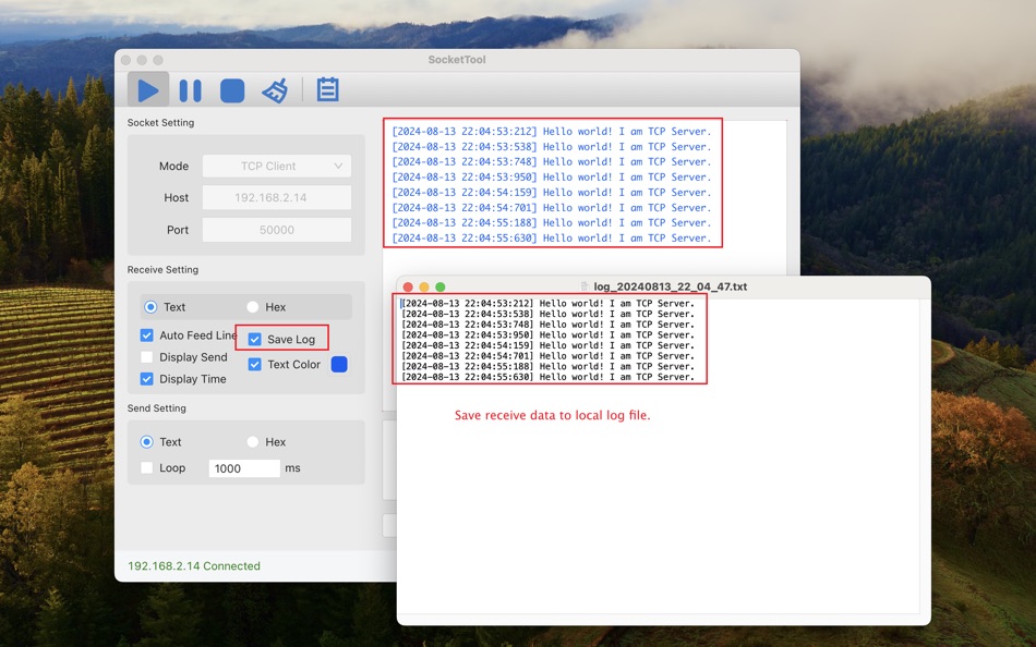 #8. Socket TCP/UDP Tool (macOS) 게시자: 国强 张