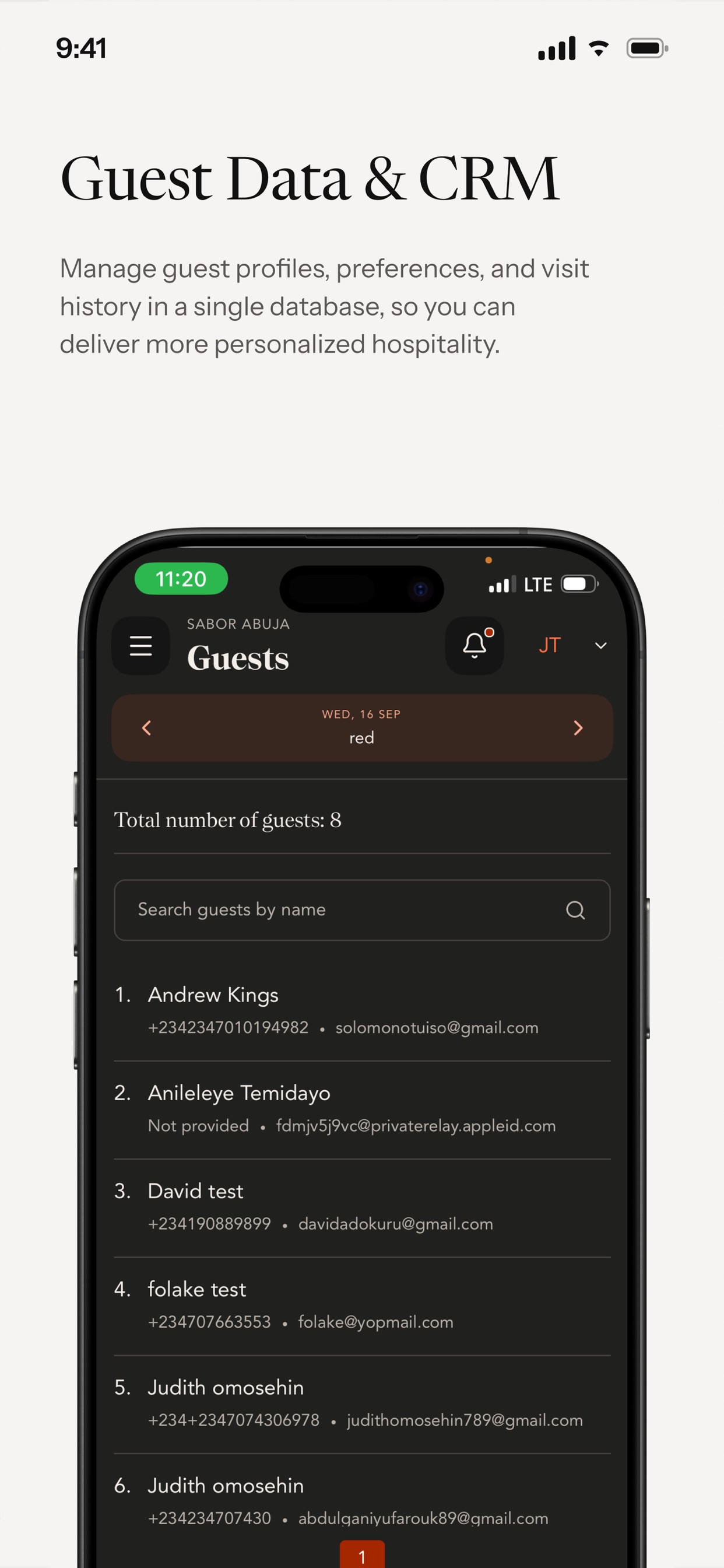 Screenshot 2 of MoreTables for Restaurants