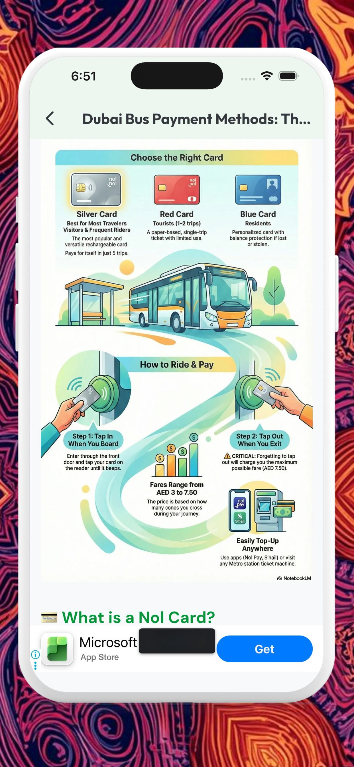 Dubai Bus Route & Map