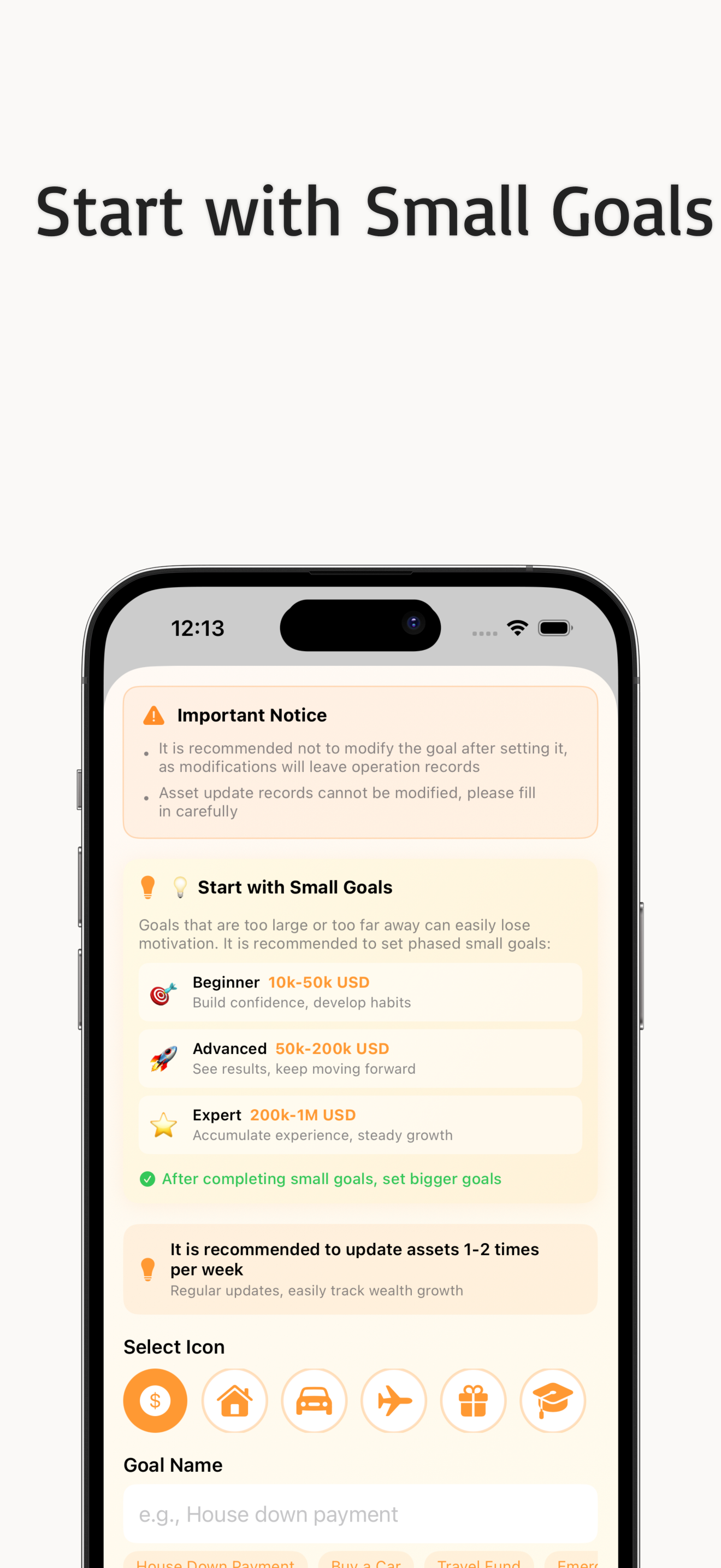 GoalDog: Money&Wealth Goals