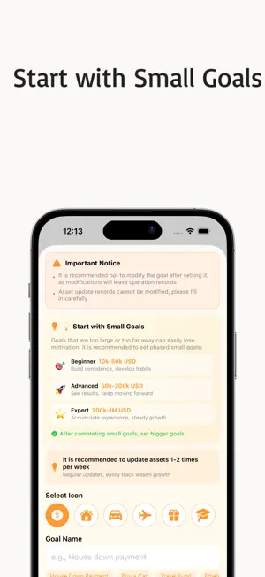 GoalDog: Money&Wealth Goals screenshot 3