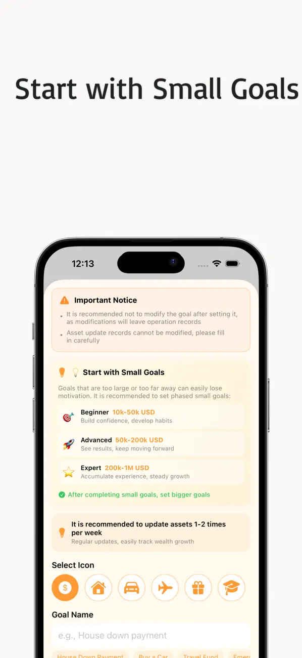 Screenshot #3 pour GoalDog: Money&Wealth Goals