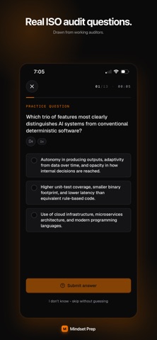 Mindset Prep · ISO Exam Prep Screenshot 2 of 10