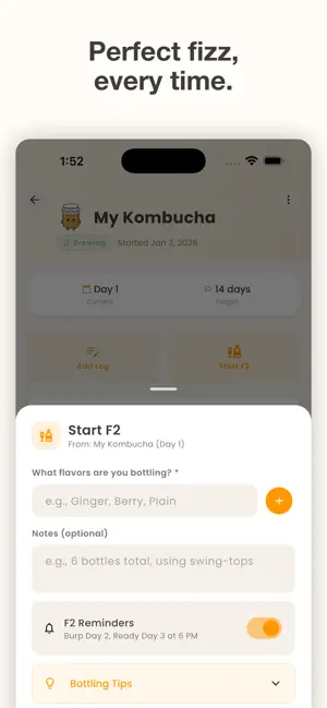 Kombucha Brew Tracker screenshot 4