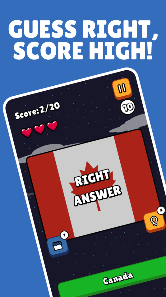 #3. Guess Flags - Trivia (iOS) 由: Jefferson Felipe Miranda