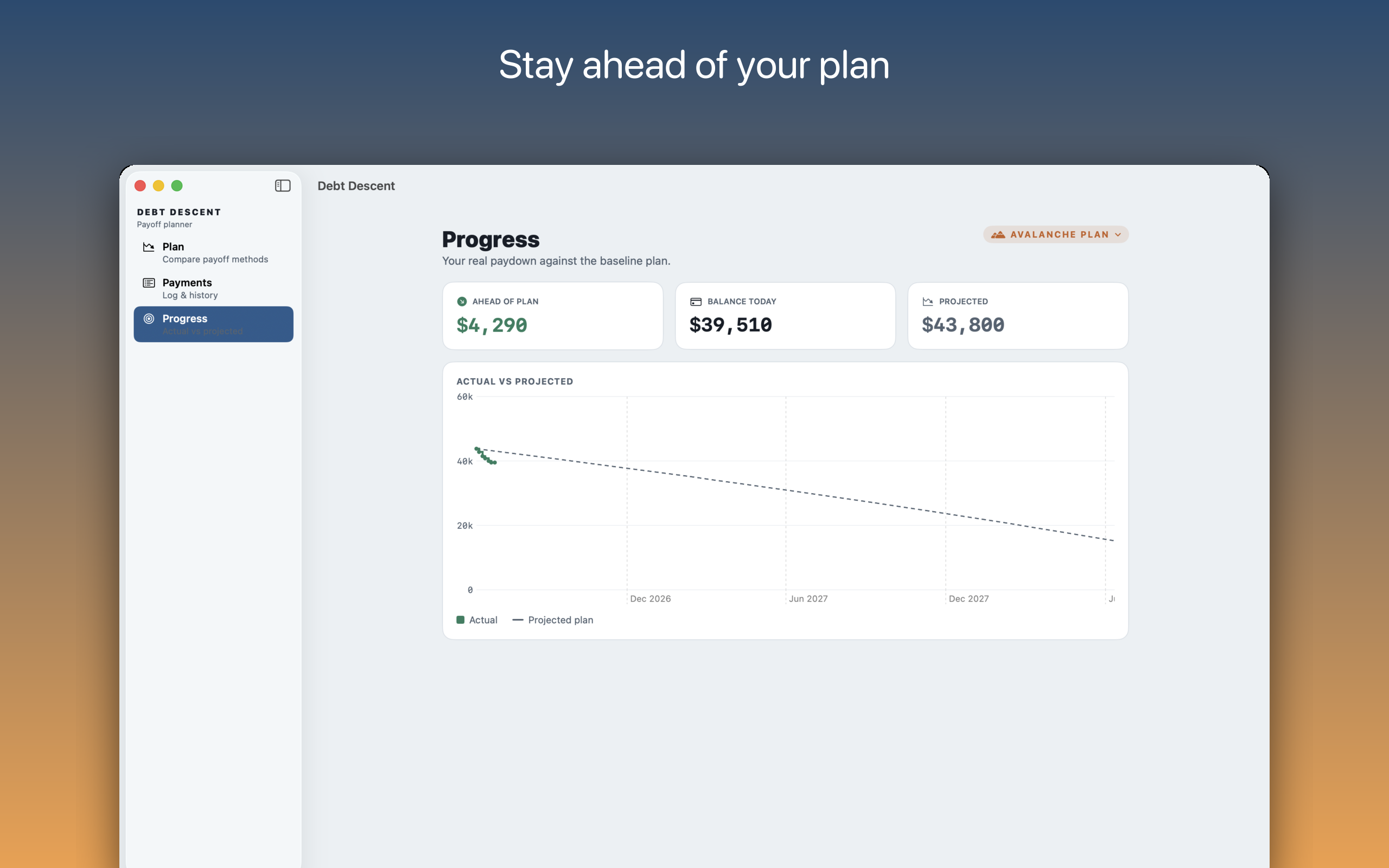 Debt Descent: Payoff Planner screenshot 24