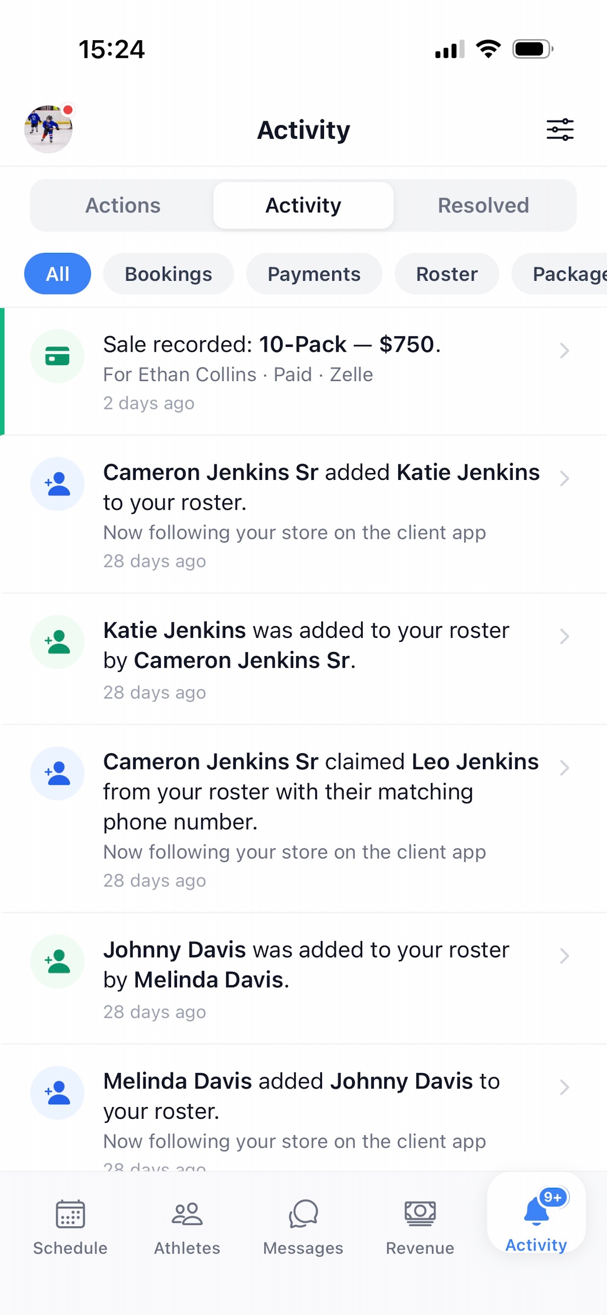 Screenshot 7 of Coachzilla App
