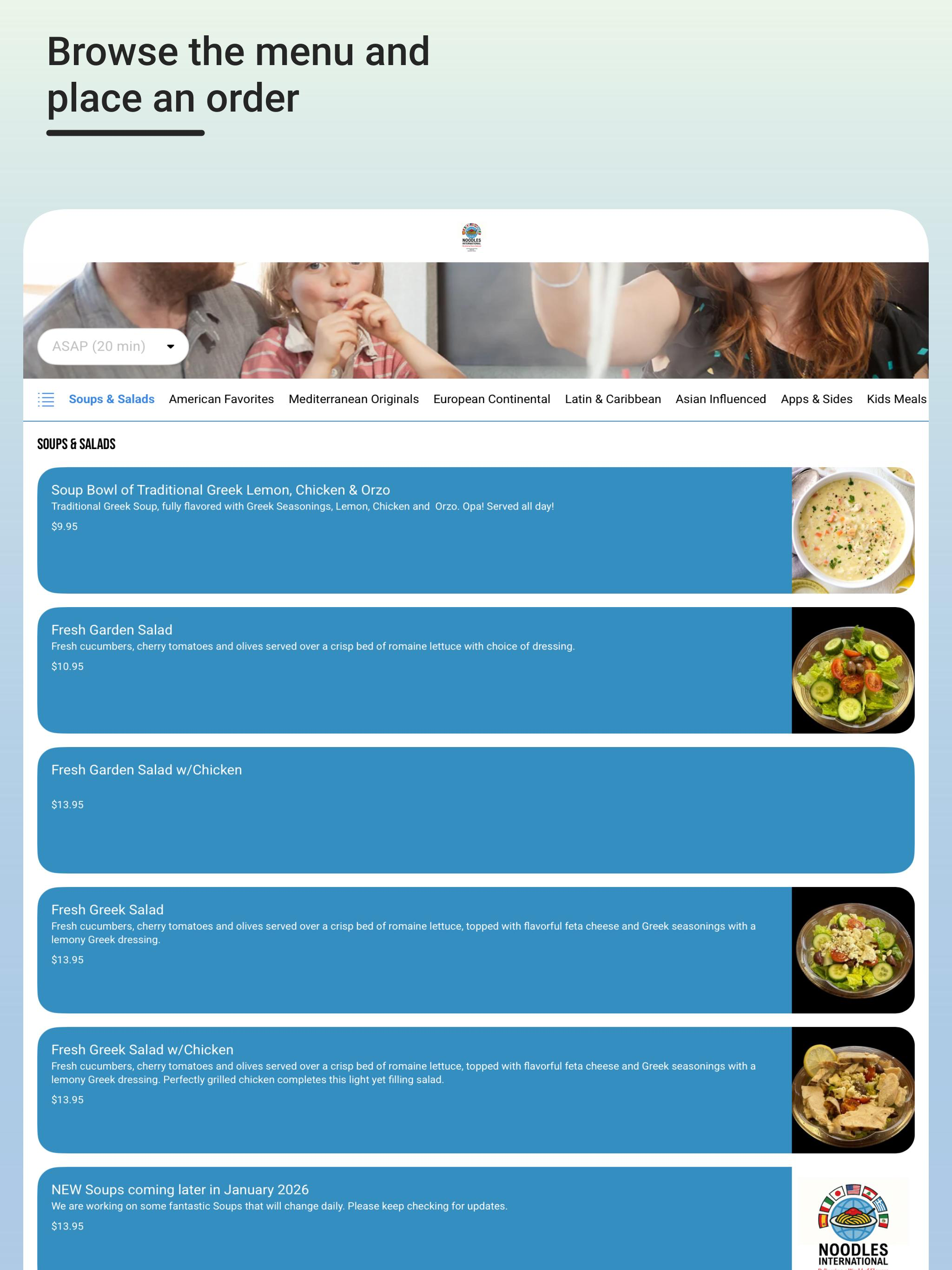 Noodles International