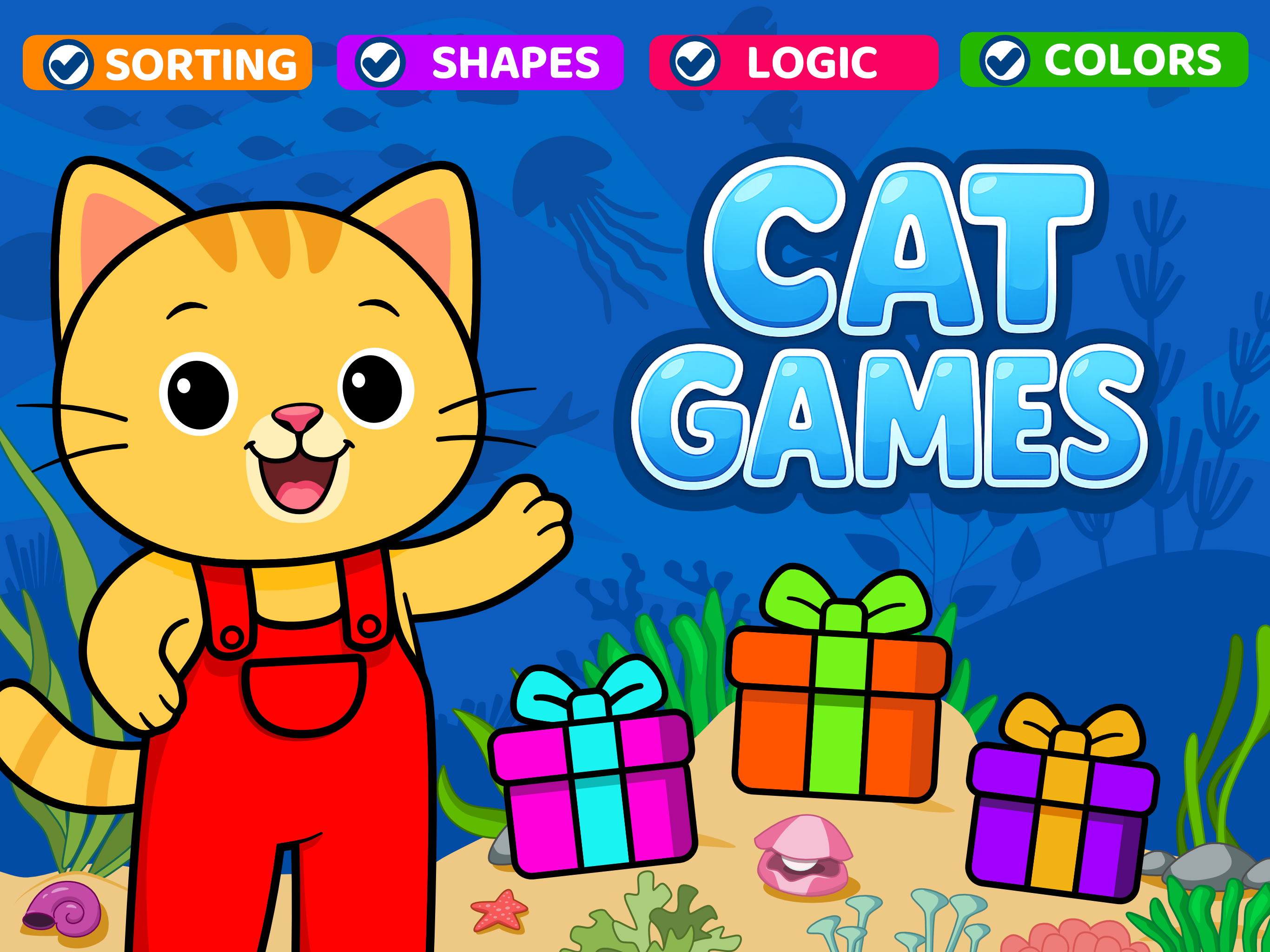 Cat Learning Games