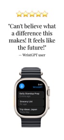 WristGPT: AI for Watch screenshot