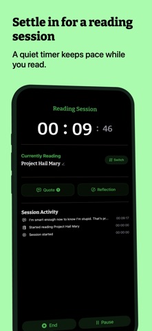 Kiveo: Book & Reading Journal screenshot