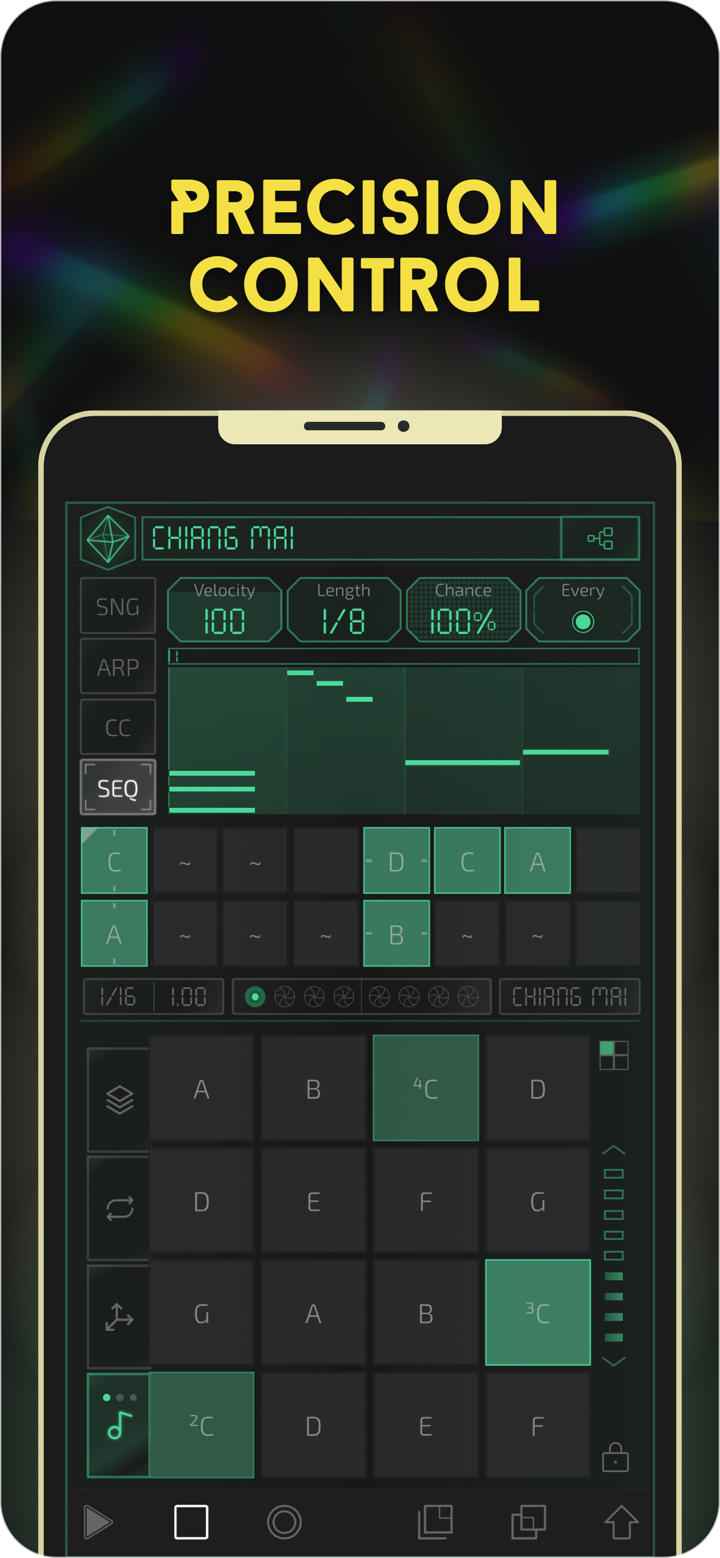Prism MIDI Sequencer screenshot 2