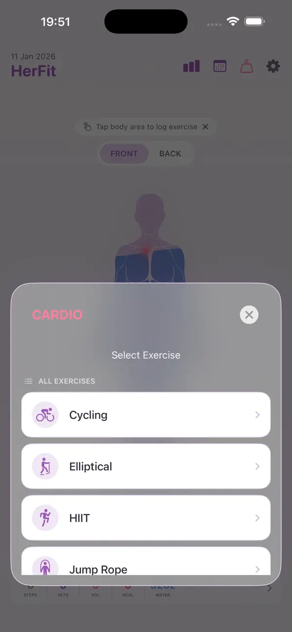 Screenshot #2 pour HerFit