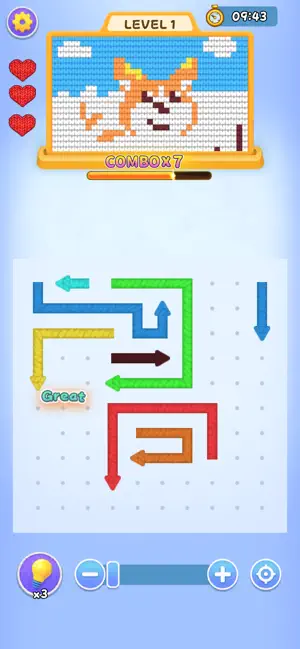 Arrow Tangle: Yarn Puzzle screenshot 2