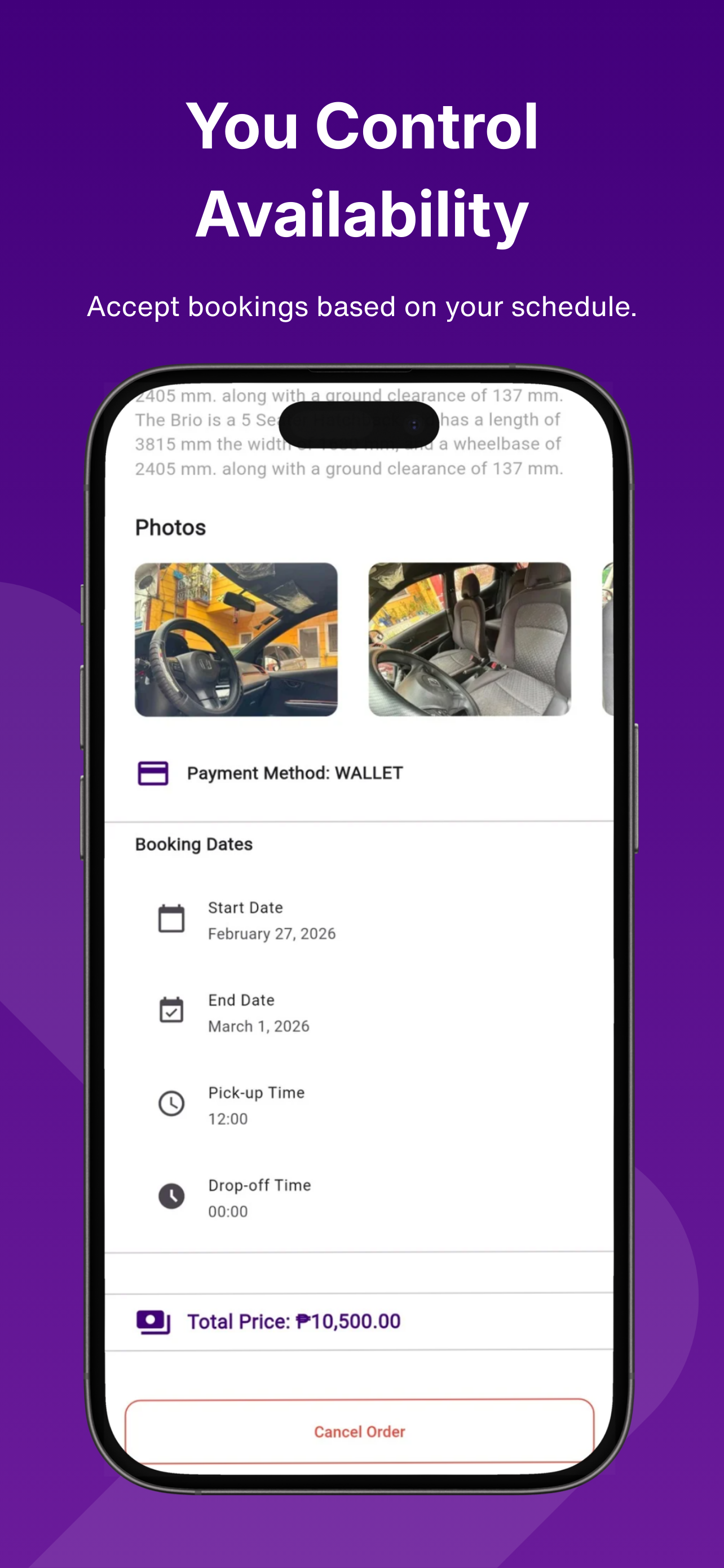 Livra Car Owners App