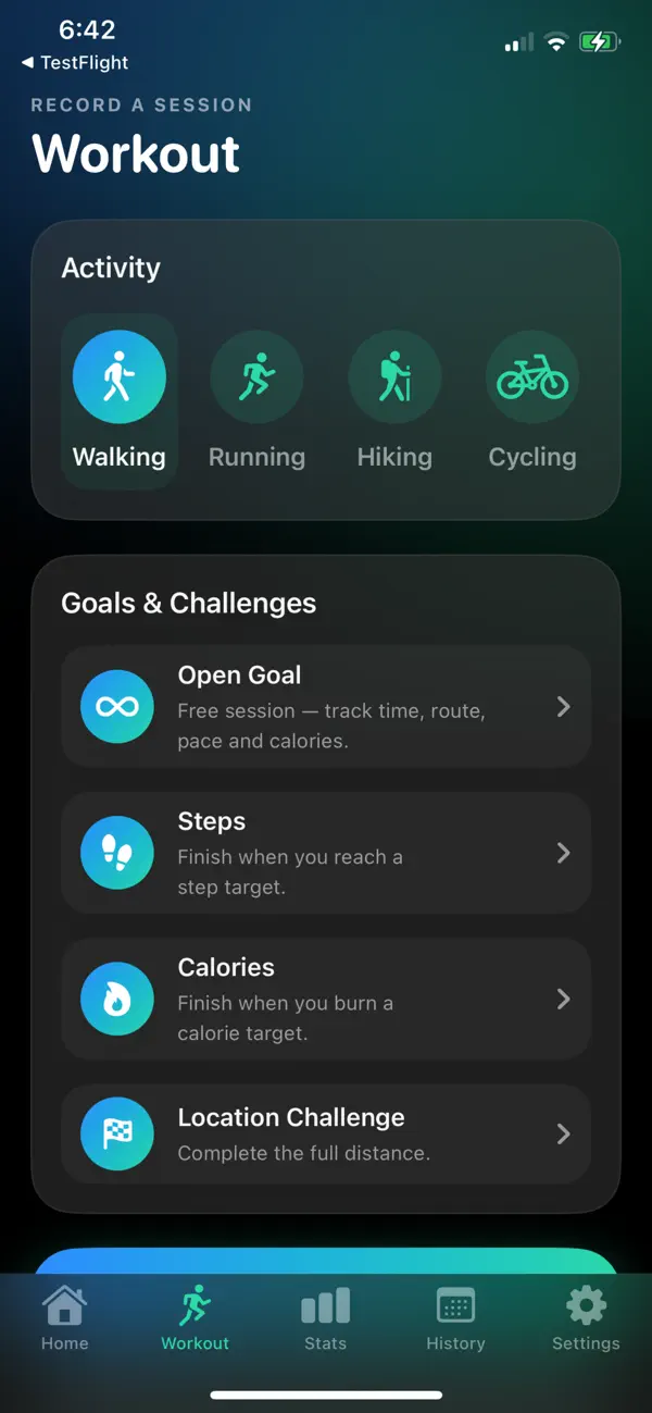 Screenshot #2 pour PureStep Tracker