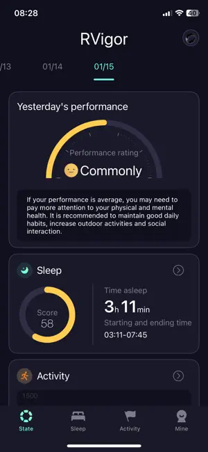 RVigor screenshot 1