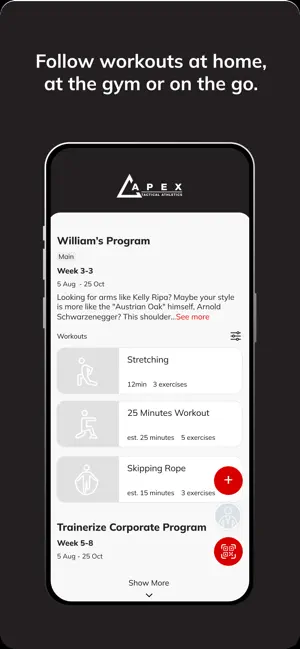 APEX Tactical Athletics screenshot 1