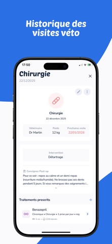Galia - Pet Health Record iPhone screenshot