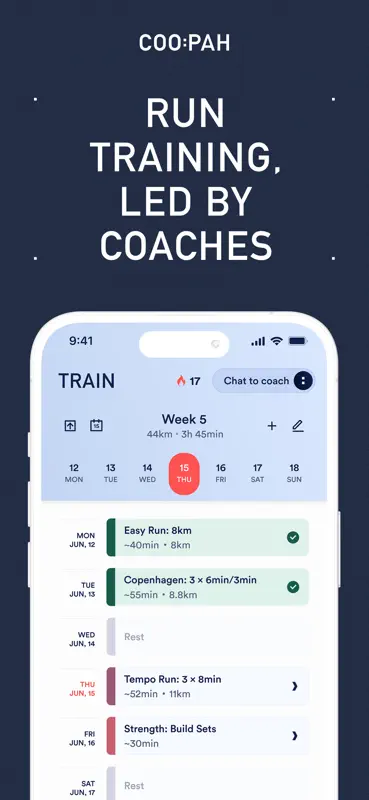 Coopah: The Run Coaching App screenshot 1 of 10