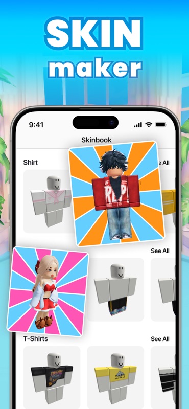 Skins & Avatars Clothes Maker screenshot 3