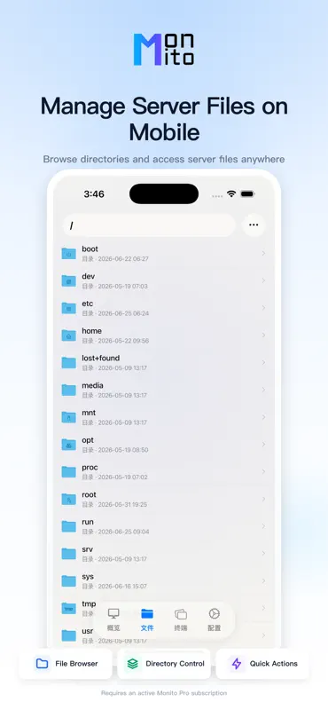 Monito - Server Monitor & SSH screenshot 3 of 5