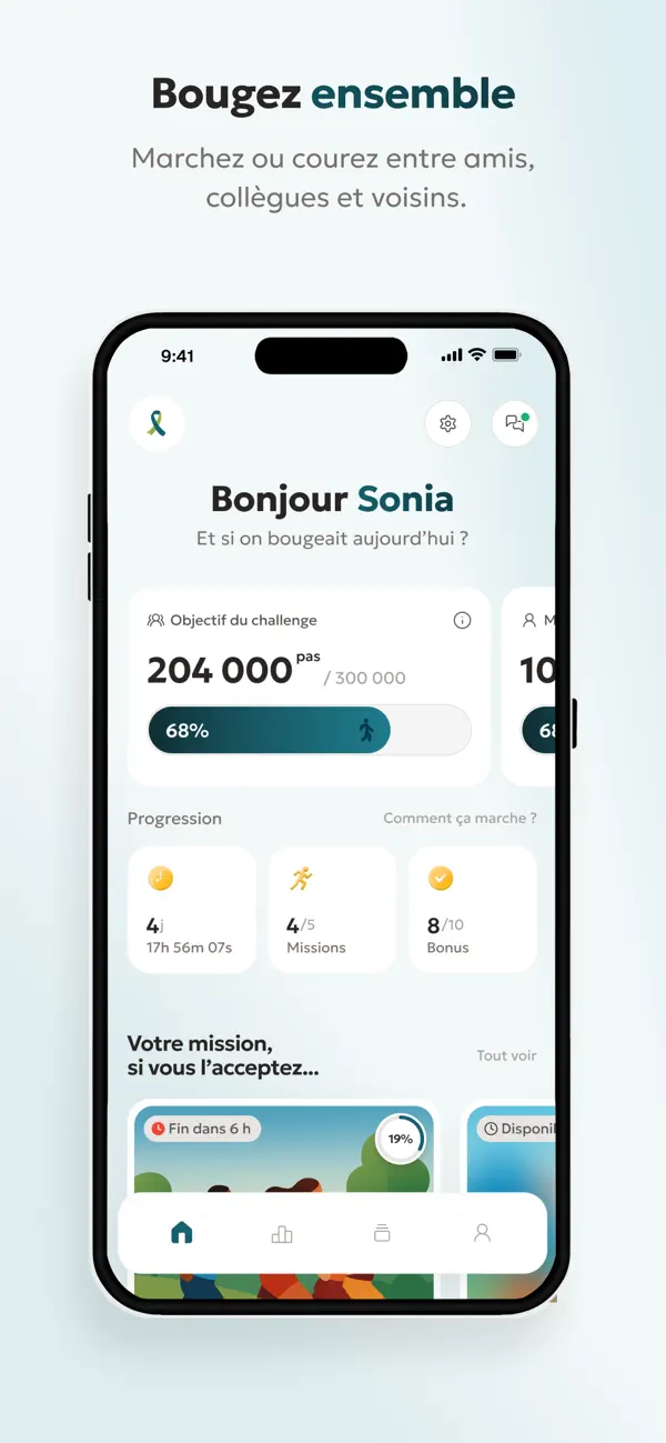 Screenshot #1 pour Steps for Cancer Support