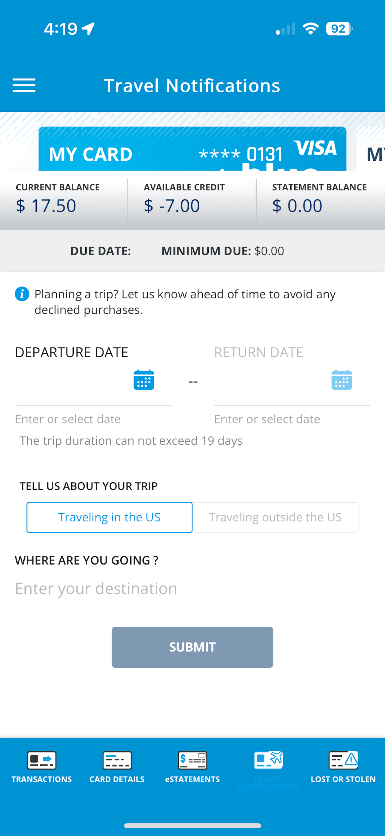 BlueCC App