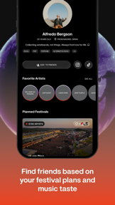 Festiveo Festival Rave Planner screenshot