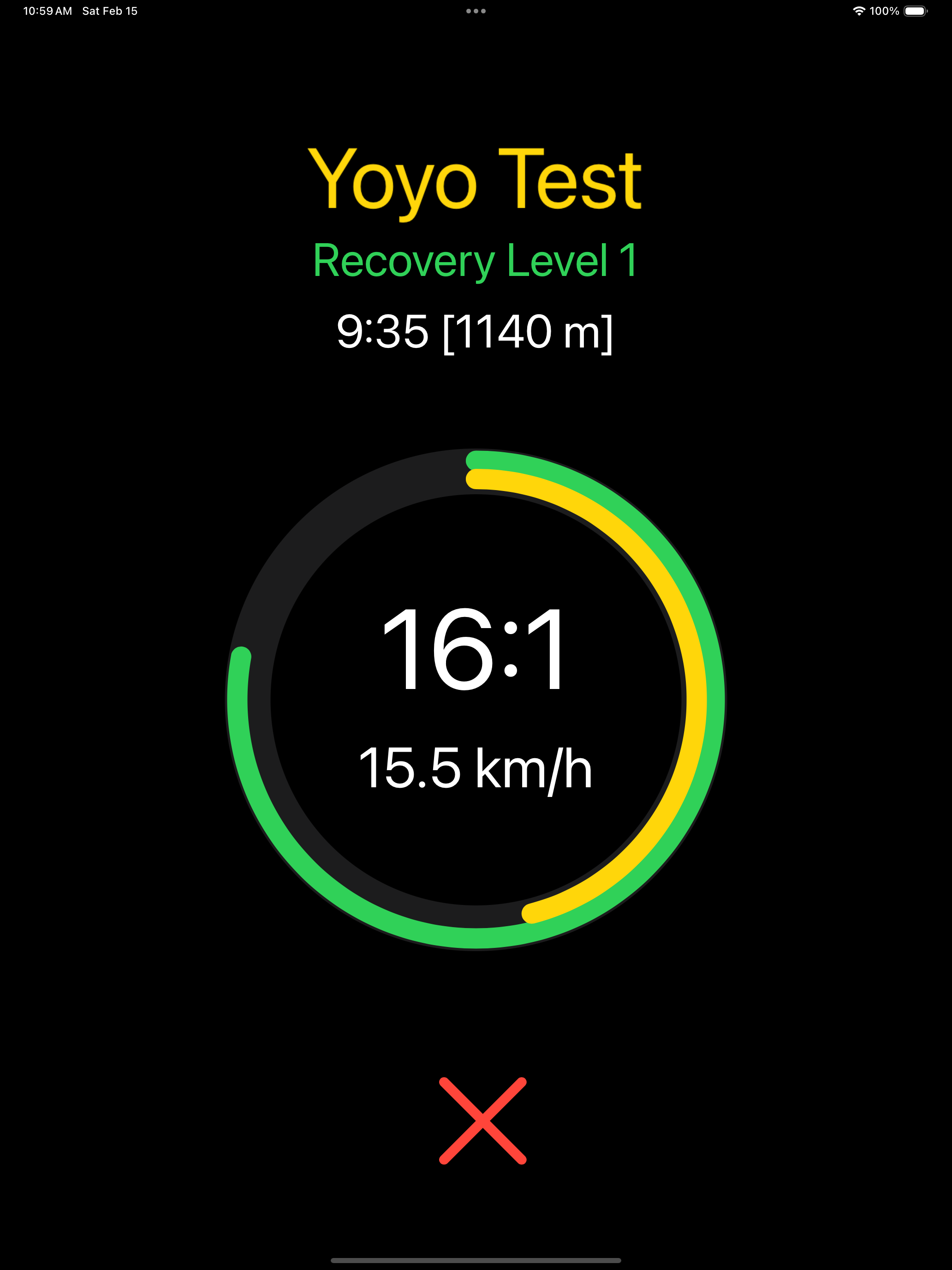 Yoyo Test